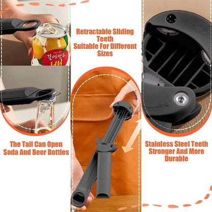 Multifunctional Retractable Bottle Opener,