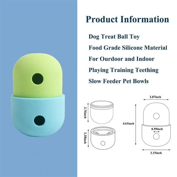Pet Teething Puzzle Dog Ball