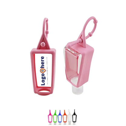 Empty Hand Sanitizer Holder Keychain Travel Container