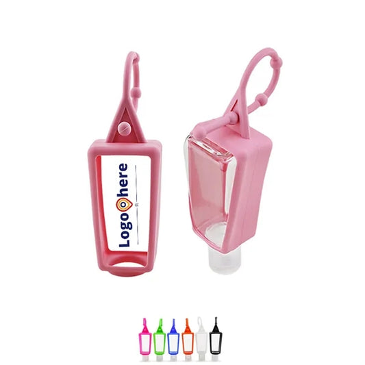 Empty Hand Sanitizer Holder Keychain Travel Container