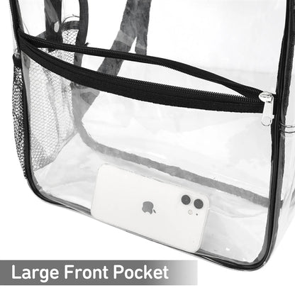 Heavy Duty Multi-Function PVC Transparent Backpack