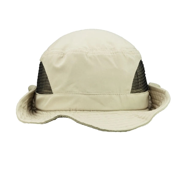 Foldable Polyester Bucket Hat with Mesh