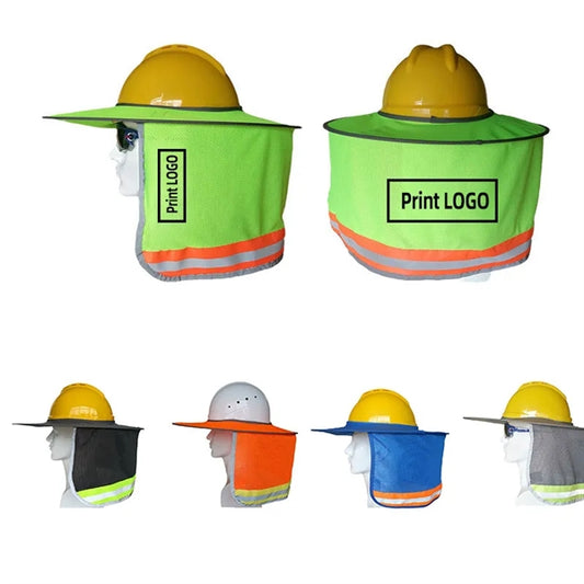 Hard Hat Sun Shield