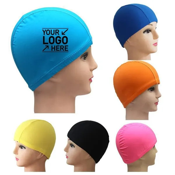 Spandex Kids Pool Swimming Caps