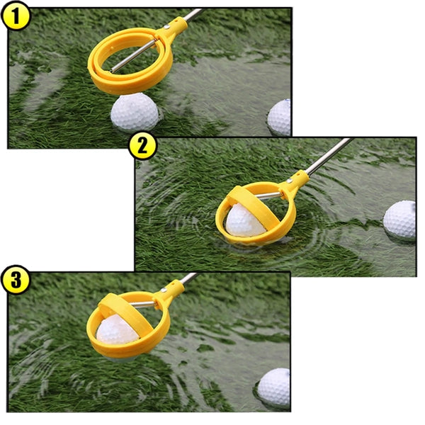 Telescopic with Spring Release Golf Ball Retriever