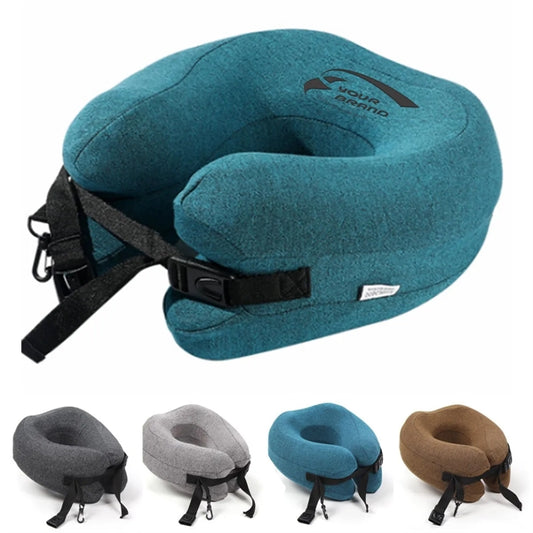 Memory Foam Cervical Pillow Travel Sleeping Headrest Cushion