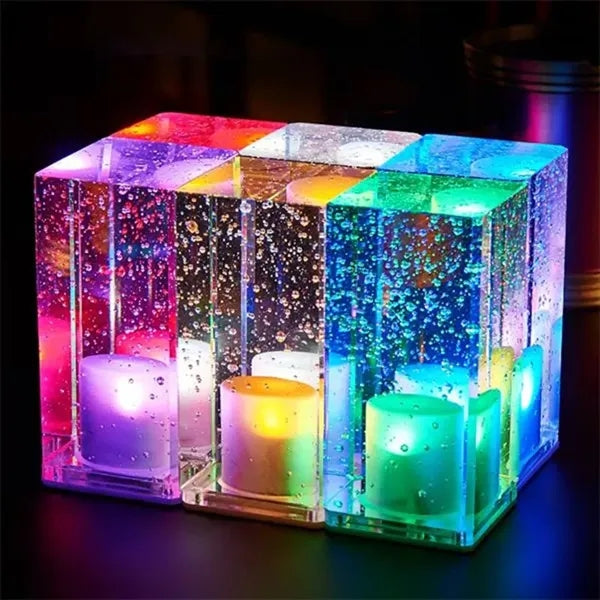 Rechargeable Led Crystal Night Light