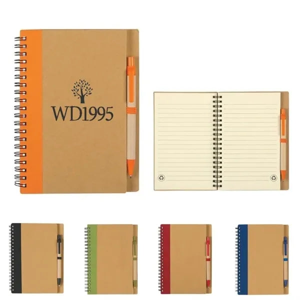 Eco Friendly Notebook With Pen