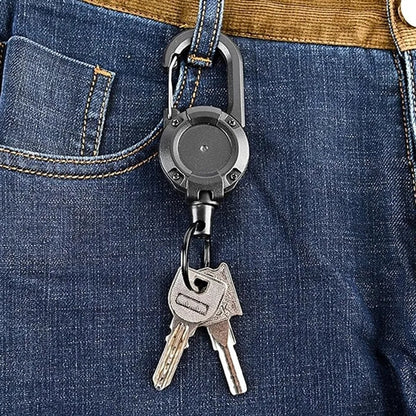 Heavy Duty Retractable Keychain