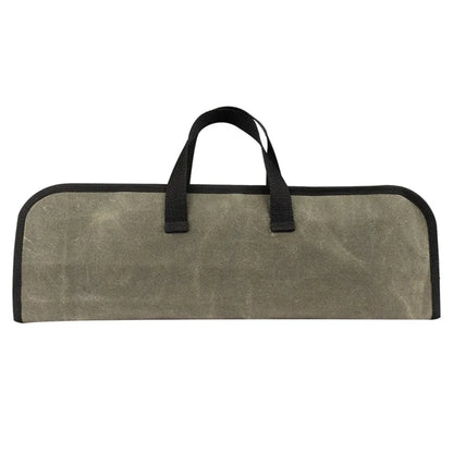 Canvas knife Case with 4 Slots For Kitchen Tools
