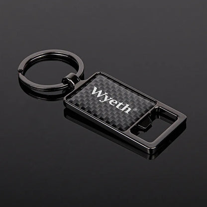 Saugus Key Chain Bottle Opener - Black
