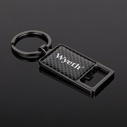 Saugus Key Chain Bottle Opener - Black
