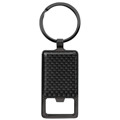 Saugus Key Chain Bottle Opener - Black