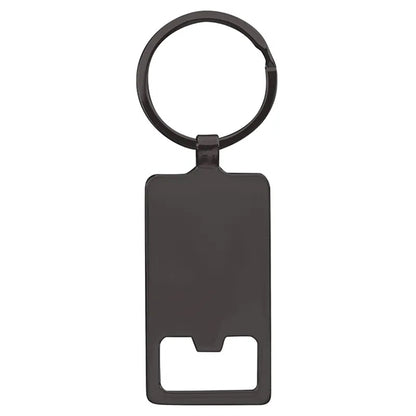 Saugus Key Chain Bottle Opener - Black