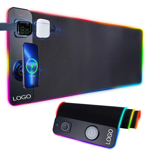 Magnetic Gaming Wireless Charging Mouse Pad