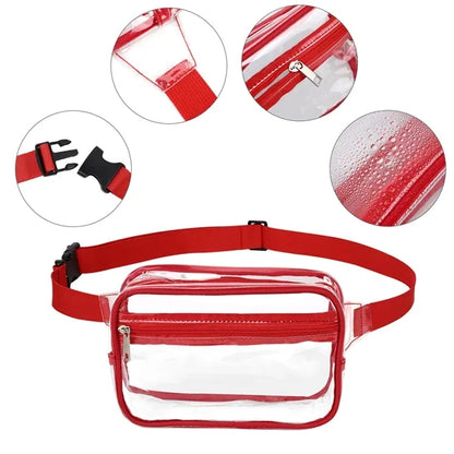 2 Pocket Clear Fanny Pack