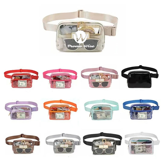 Clear Crossbody Belt Waist Bag