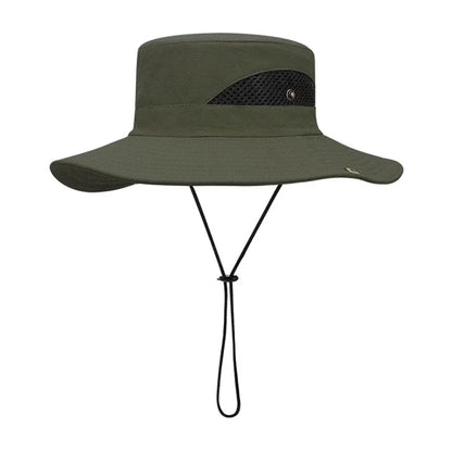 Mens Wide Brim Sun Hat
