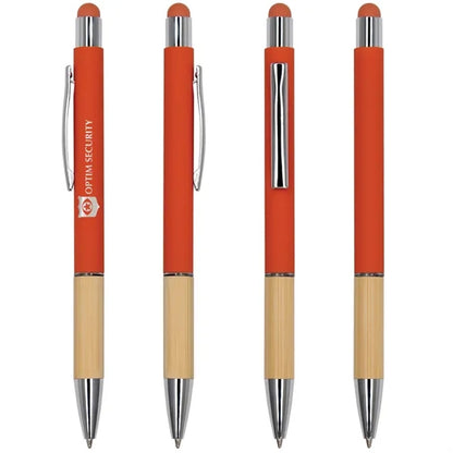 Saratoga Bamboo Grip Stylus Pen