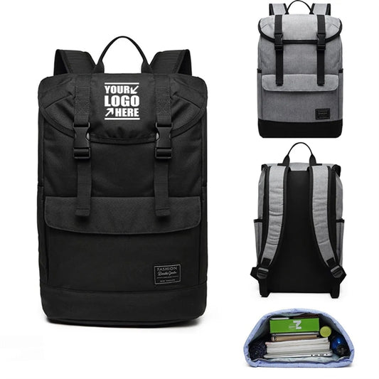 Canvas School Laptop Backpack