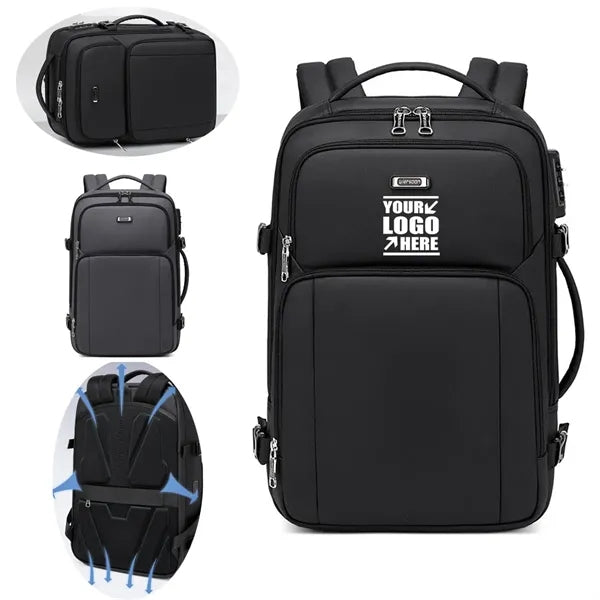 Business Anti Theft Backpack With Usb Charging Port