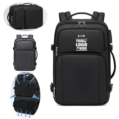 Business Anti Theft Backpack With Usb Charging Port