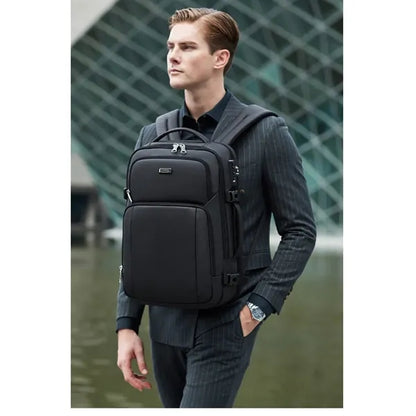 Business Anti Theft Backpack With Usb Charging Port