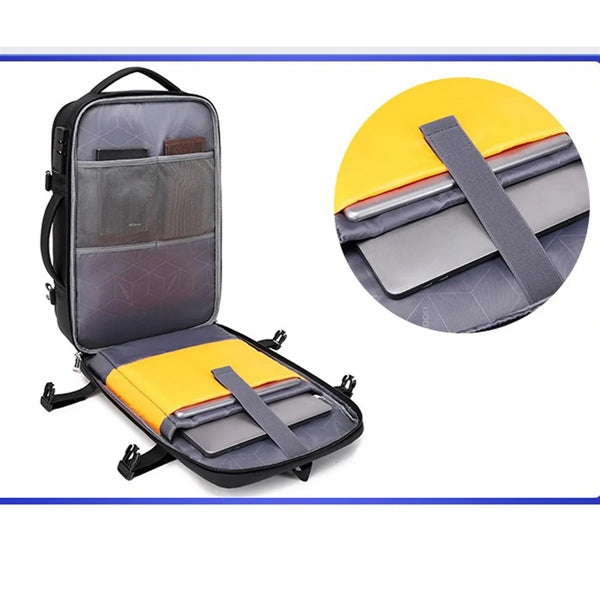 Business Anti Theft Backpack With Usb Charging Port