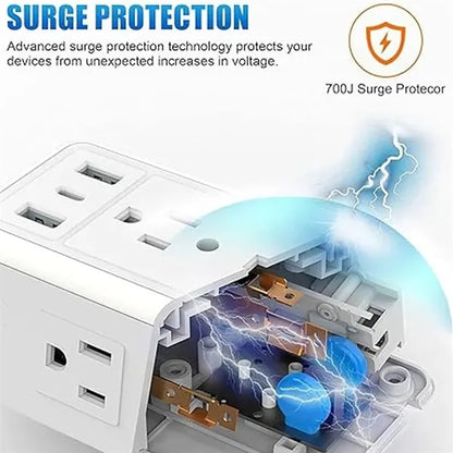 Multi Plug Outlet Extender
