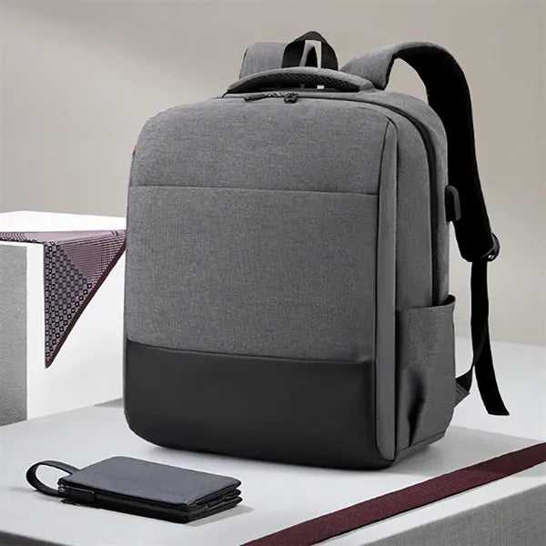 Men Oxdord Business Multifunctionallarge Backpack