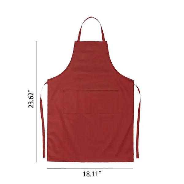 Unisex 2 Pockets Painting Cooking Kid Apron Age 8-12