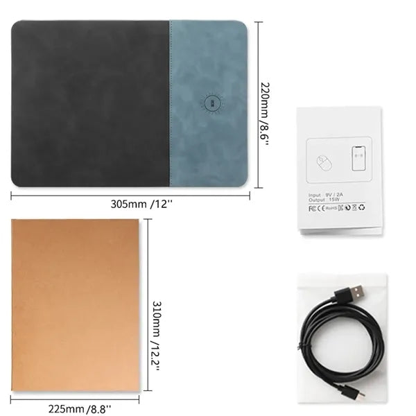 15W Wireless Charging Mouse Pad