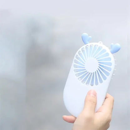 Customizable Handheld Rechargeable Mini USB Fan