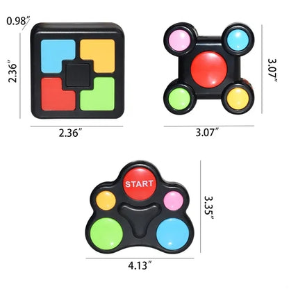 Kids Handheld Light-Up Sound Electric Memory Training Toy