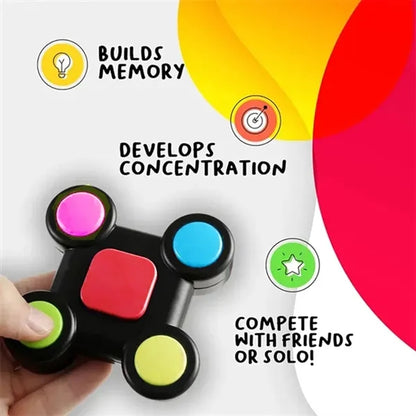 Kids Handheld Light-Up Sound Electric Memory Training Toy