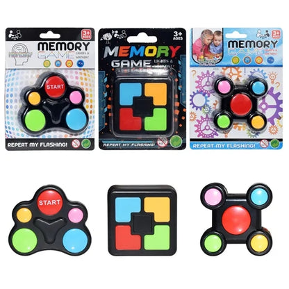 Kids Handheld Light-Up Sound Electric Memory Training Toy