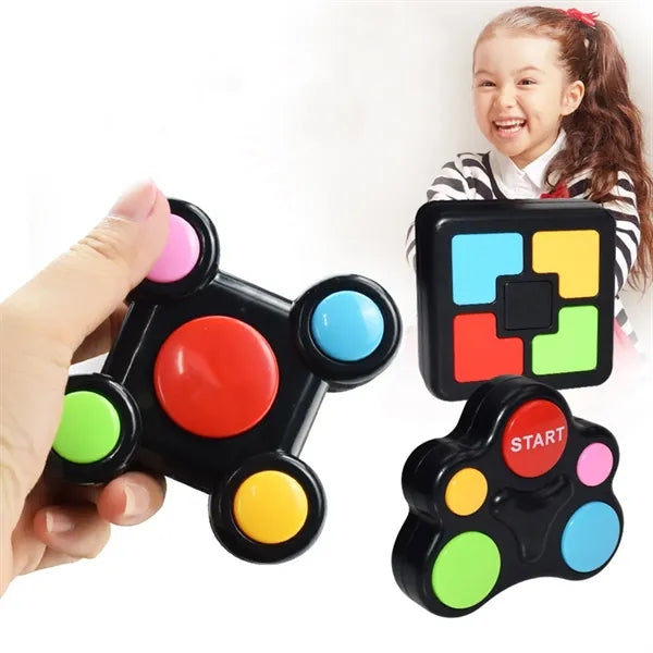Kids Handheld Light-Up Sound Electric Memory Training Toy