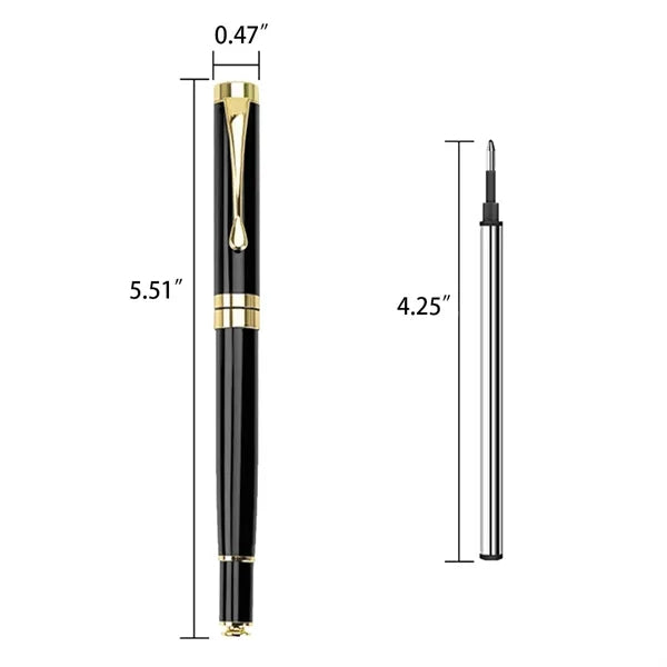Metal Engraving Custom Gift Roller Ballpen Ballpoint Pen Set