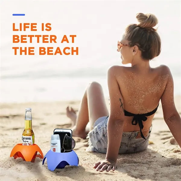 Beach Vacation Essentials Trip Must Haves  Sand Cup Holders