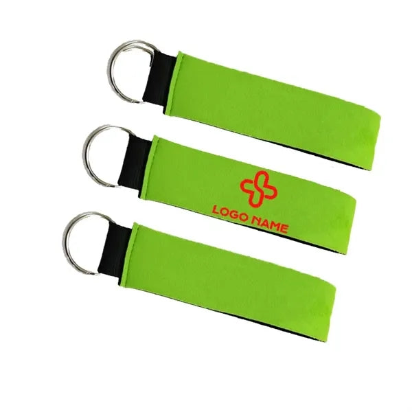 heavy-duty key floating Wristlet keychain