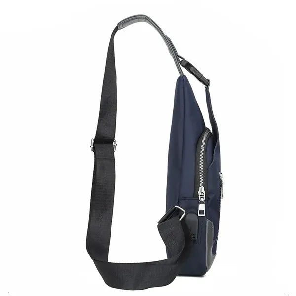 Crossbody Sling Bag With USB Port Backpack