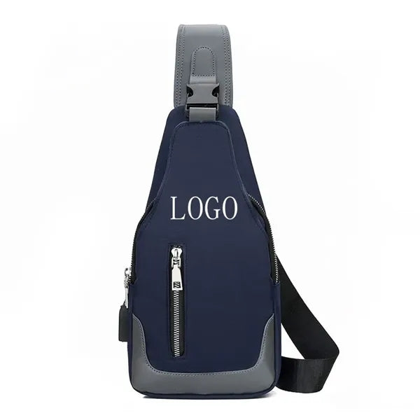 Crossbody Sling Bag With USB Port Backpack