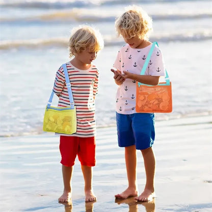 Shell Collecting Bag Beach Sand Toy Totes