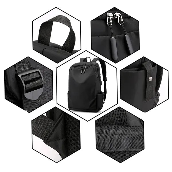 15.6in Large Capacity Functional Backpack Charging Port