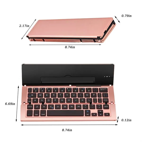 Mini Portable Wireless Bluetooth Keyboard