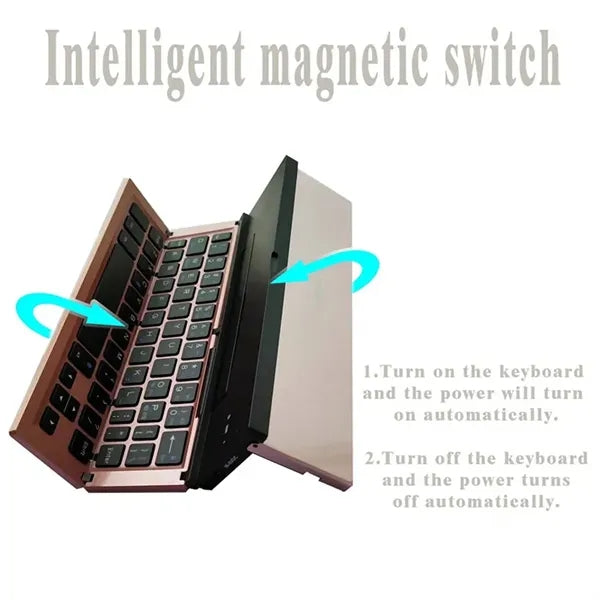 Mini Portable Wireless Bluetooth Keyboard