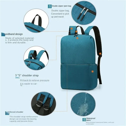Fashion Casual Lightweight Travel Colorful Backpack