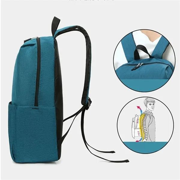 Fashion Casual Lightweight Travel Colorful Backpack