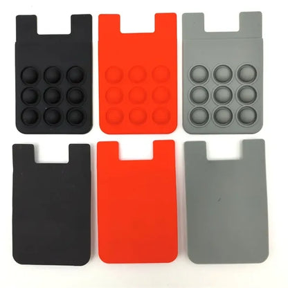 Push Pop Phone Wallet
