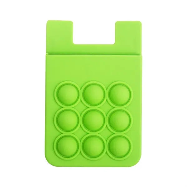 Push Pop Phone Wallet